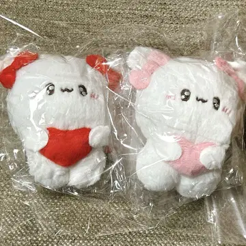 치무무. 후와큥 대단히 좋아하는 마음 반짝반짝큥 빨간색 핑크 가챠가챠
