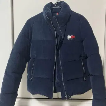 tommy jeans 코듀로이 퍼프 자켓