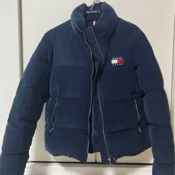 타미 tommy jeans 코듀로이 패딩 자켓