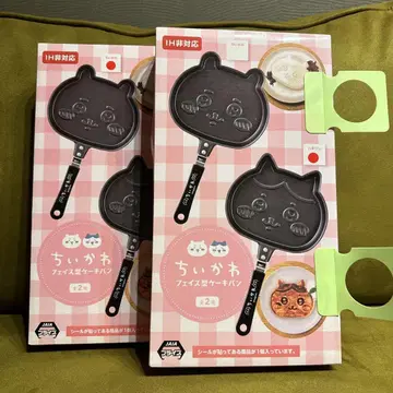 치이카와(먼작귀) 페이스형 케이크빵 2종 세트