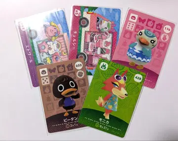모여봐요 동물의 숲 amiibo 카드 낱개 판매 가능