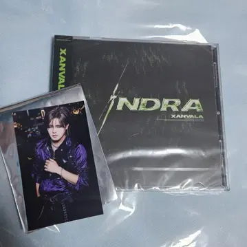 INDRA XANVALA CD DVD 트레이딩 카드 포함