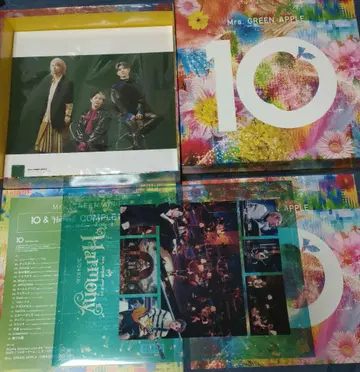 Mrs. GREEN APPLE 포스터 세트 & 클리어 포스터 박스 포함