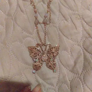 ANNA SUI 나비 모티브 목걸이