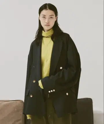 soerte 오버 사이즈 6 버튼 모듬 블레이저