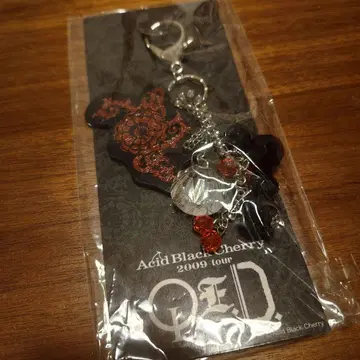 [ 미사용 ] Acid Black Cherry Q.E.D. 키링