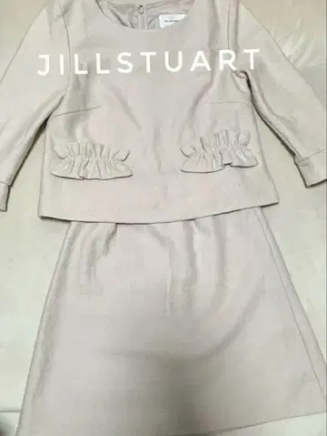 새상품급 JILL STUART 베이지 셋업 S