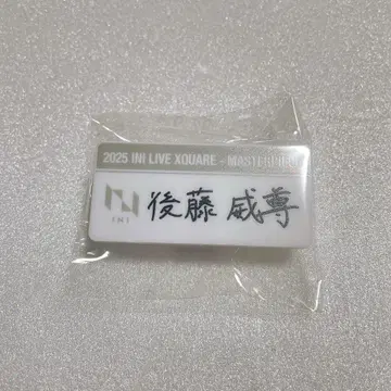 INI 고토 타케루 캡슐 토이 명찰
