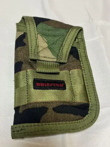 BRIEFING 카모플라주 패턴 모바일 파우치