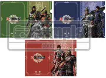 [ 새상품 ] 진 삼국무쌍 ORIGINS 세력별 클리어 파일 3종 세트