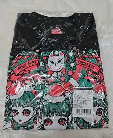미개봉 새상품 BABYMETAL MERRY BABY CHRISTMAS T