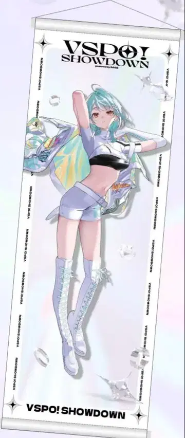 브이스포! 시라나미 라무네 반재 태피스트리 VSPO! SHOWDOWN