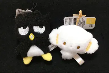 산리오 캐릭터즈 후와모코 와펜 컬렉션 마스코트 2점