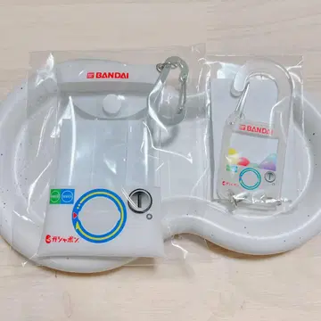 가챠폰 EXPO 반다이 공식 아크릴 파우치 카라비너