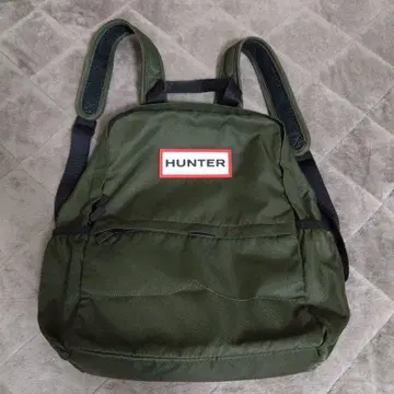 HUNTER 올리브 그린 백팩