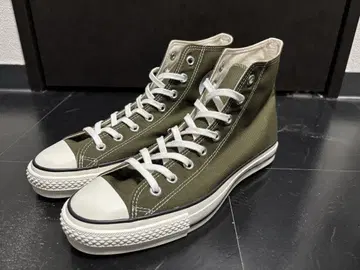 [ 미사용 새상품 ] CONVERSE 올스타 하이 메이드 인 재팬 카키