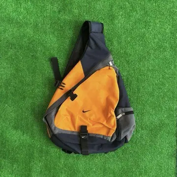 Nike 슬링백 오렌지 블랙
