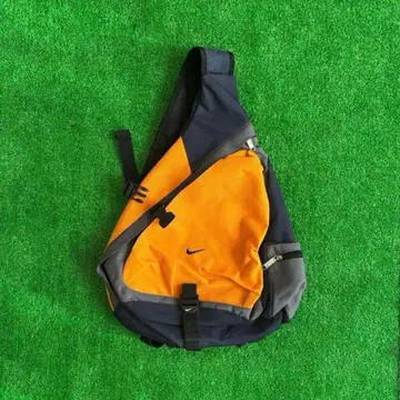 Nike 슬링백 오렌지 블랙