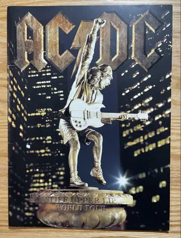 AC/DC Stiff Upper Lip World Tour 투어 팸플릿