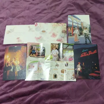 제니 엽서 5장 스위츠 컬렉션 팜플렛 1장 컨디션 최상