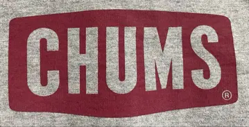 CHUMS 그레이 크루넥 트레이닝복