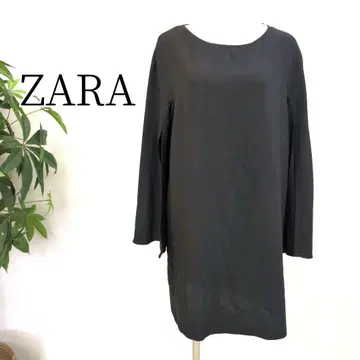 ZARA 소매 슬릿 포멀 원피스 끈