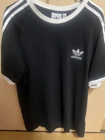 adidas 반팔 T셔츠 블랙 L