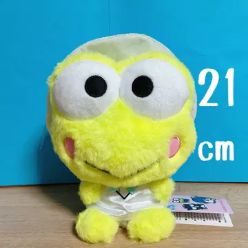 산리오 화이트 오스마시 인형 BIG 택 포함 미사용 케로케로케로피