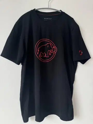 MAMMUT XL 블랙 T셔츠 3L