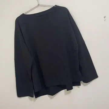 LC/LLL 소매 절개 와이드 풀오버 / 사이드 슬릿 와이드 롱 Tee