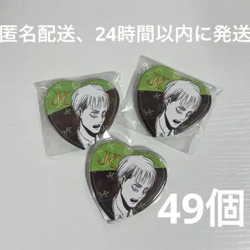 쟝 키르슈타인 ANIQUE 캔뱃지 발렌타인 하트캔