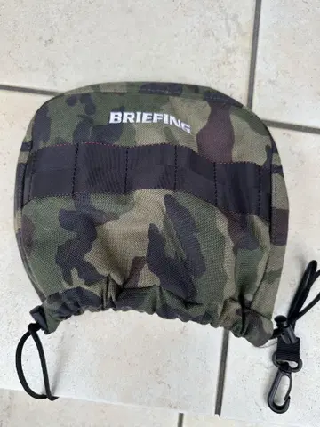 BRIEFING 카모 패턴 아이언용 골프헤드커버
