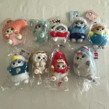 모프 샌드 산리오 마스코트 봉제 인형 9체 세트 키티 포차코