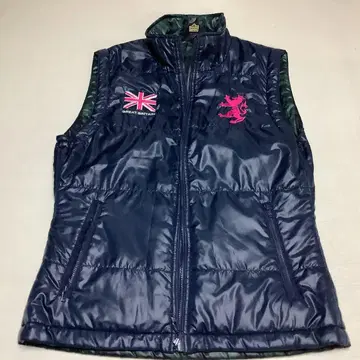 네이비 여성용 다운 베스트