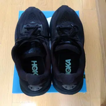 호카 클리프턴 10 와이드 7D 블랙