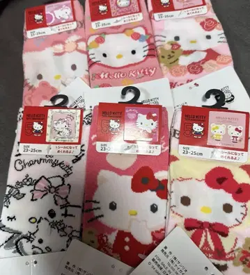 헬로키티 삭스 5세트 23-25cm hello kitty 양말