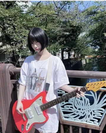 아노짱 착용 90s USA제 고양이 밥 해리슨 애니멀 슬리브리스 셔츠