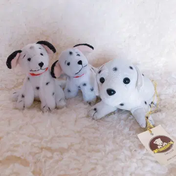 레트로 달마시안 강아지 봉제 인형 산에이 C'est mignon 세미뇽