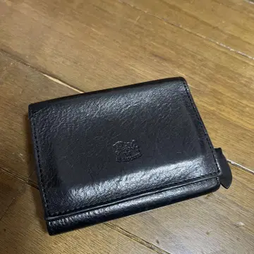 일비종떼 미니 지갑 3단 폴더형 지갑 블랙 중고