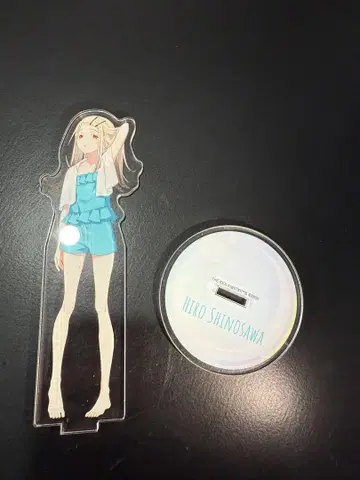 시노자와 히로 아크릴 스탠드 학마스 극락탕 콜라보 학원 아이돌 마스터