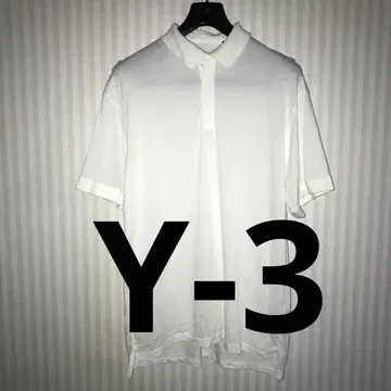 Y-3 화이트 피케 셔츠 S/P