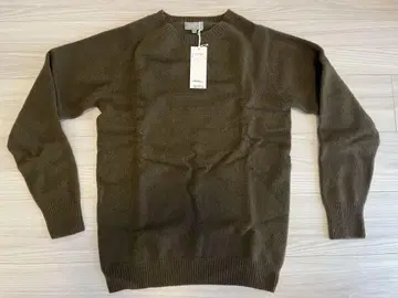 새상품 MARGARET HOWELL 메리노 캐시미어 크루넥 스웨터 L