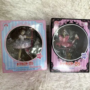 새상품급 카드캡터 사쿠라 피규어 세트