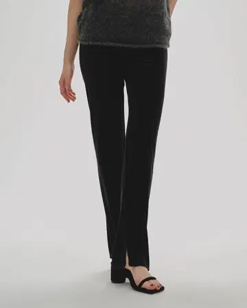 TODAYFUL Velour Slit Leggings