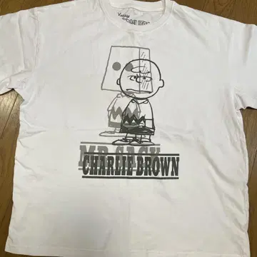 'JOHNBULL' Vintage PEANUTS 찰리 브라운 반팔 T셔츠