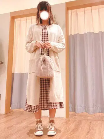 SM2 레이스 롱 가디건