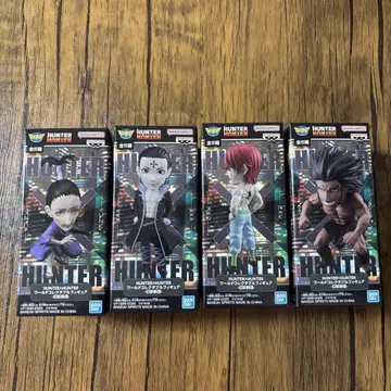 HUNTER x HUNTER 월드 컬렉터블 피규어 환영여단 4세트