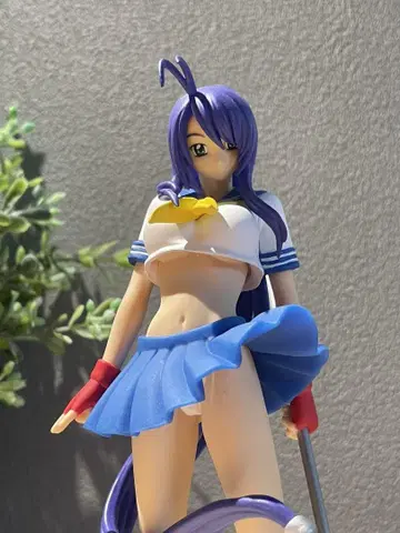 일기당천 관우 운장 완성품 피규어 전체 높이 약 16.5cm