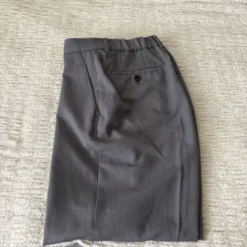 무인양품 금기 발수 테이퍼드 팬츠 그레이