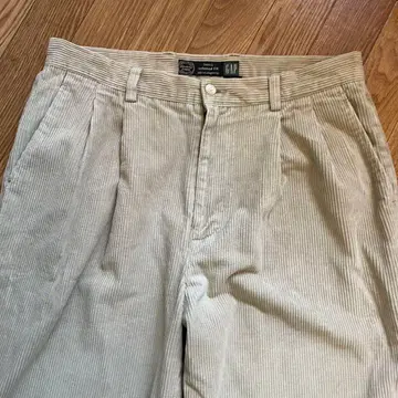 90s gap 올드 갭 코듀로이 팬츠 베이지 33/32